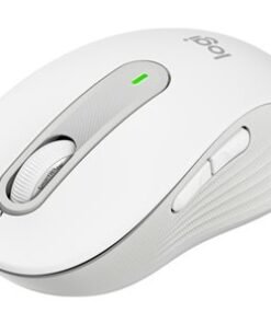 LOGITECH Signature M650 for Business Mouse wireless Bluetooth 2.4 GHz Bolt USB receiver off-white