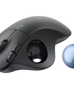 LOGITECH ERGO M575S Wireless Trackball - Off White + Blue Ball