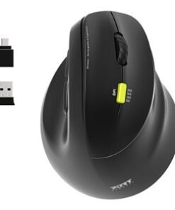 PORT DESIGNS Mouse Ergonomic Rechargeable Bluetooth Right Hand