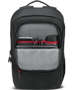 Alternative view of LENOVO ThinkPad Essential (Eco) - Sac à dos pour ordinateur portable - 16in - Noir avec des touches de rouge - ThinkRed