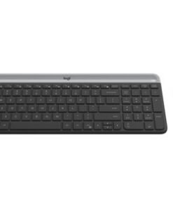 LOGITECH Slim Wireless Keyboard and Mouse Combo MK470 - GRAPHITE - FRA - CENTRAL