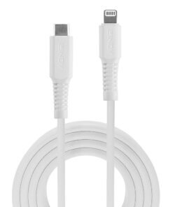 Alternative view of LINDY 1m USB Type C to Lightning Cable USB Type C Male to Lightning Male