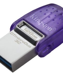 KINGSTON 128Go DataTraveler microDuo 3C 200MB/s dual USB-A + USB-C