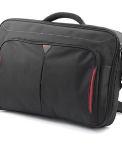 TARGUS sacoche Classic 17-18p Clamshell noire et rouge