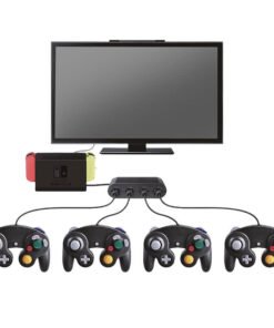 Alternative view of STEELPLAY - GAMECUBE CONTROLLERS ADAPTER SWITCH