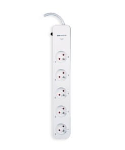 PHILIPS Rallonge multiprise avec interrupteur 6 prises 3m Blanc