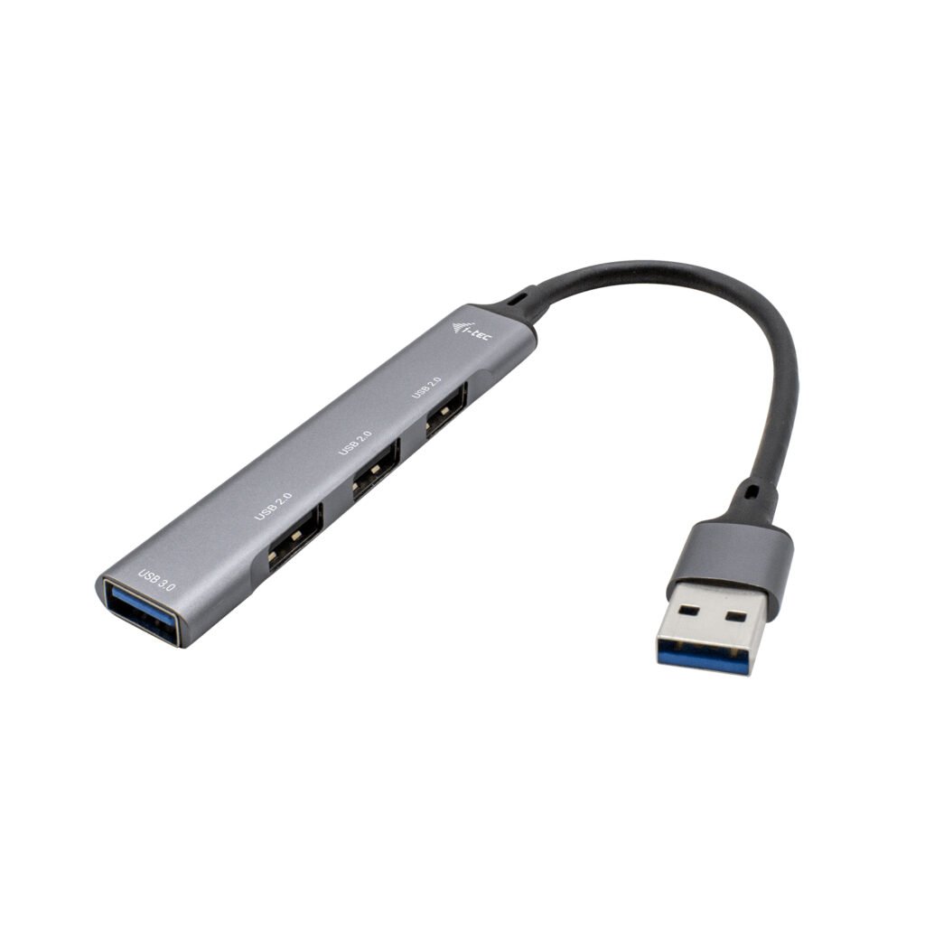 I-TEC USB 3.0 Metal HUB 1x USB 3.0 3x USB 2.0 without power adapter – Image 3