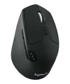 Alternative view of LOGITECH M720 Triathlon Mouse right-handed optical 7 buttons wireless Bluetooth 2.4 GHz USB wireless receiver