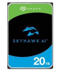 SEAGATE Surveillance Video Optimized AI Skyhawk 20To HDD SATA 6Gb/s 512Mo cache 3.5p CMR Helium