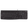LOGITECH K120 Corded Keyboard black USB (FRA)