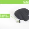 T'NB TNB ERGO Line Ergonomic Wireless Mouse Optimized Design For Comfortable Use