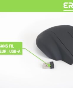T'NB TNB ERGO Line Ergonomic Wireless Mouse Optimized Design For Comfortable Use