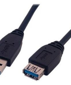 MCL-SAMAR MCL Rallonge USB 2.0 type A male / femelle - 3m Noir   (P)