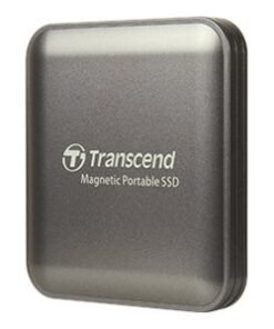 TRANSCEND 1To SSD Externe ESD420C USB 20Gbps Type C Magsafe Gris acier