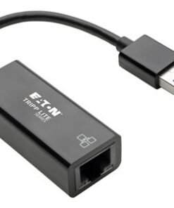 EATON TRIPPLITE USB 3.0 to Gigabit Ethernet NIC Network Adapter 10/100/1000Mbps Black