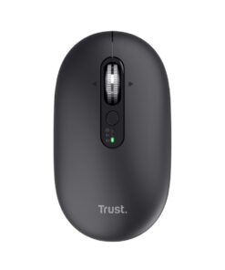 TRUST Souris sans fil SERON hyperscroll multi-connexion rechargeable noir