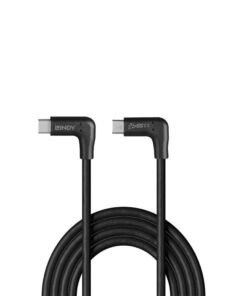 LINDY 0.5m USB 3.2 Type C Cable 2 x 90 Right Angle