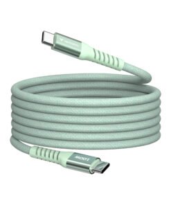 VERBATIM SYNC & CHARGE USB C TO USB C 100W MAGNETIC 120 CM - GREEN WCF (P)