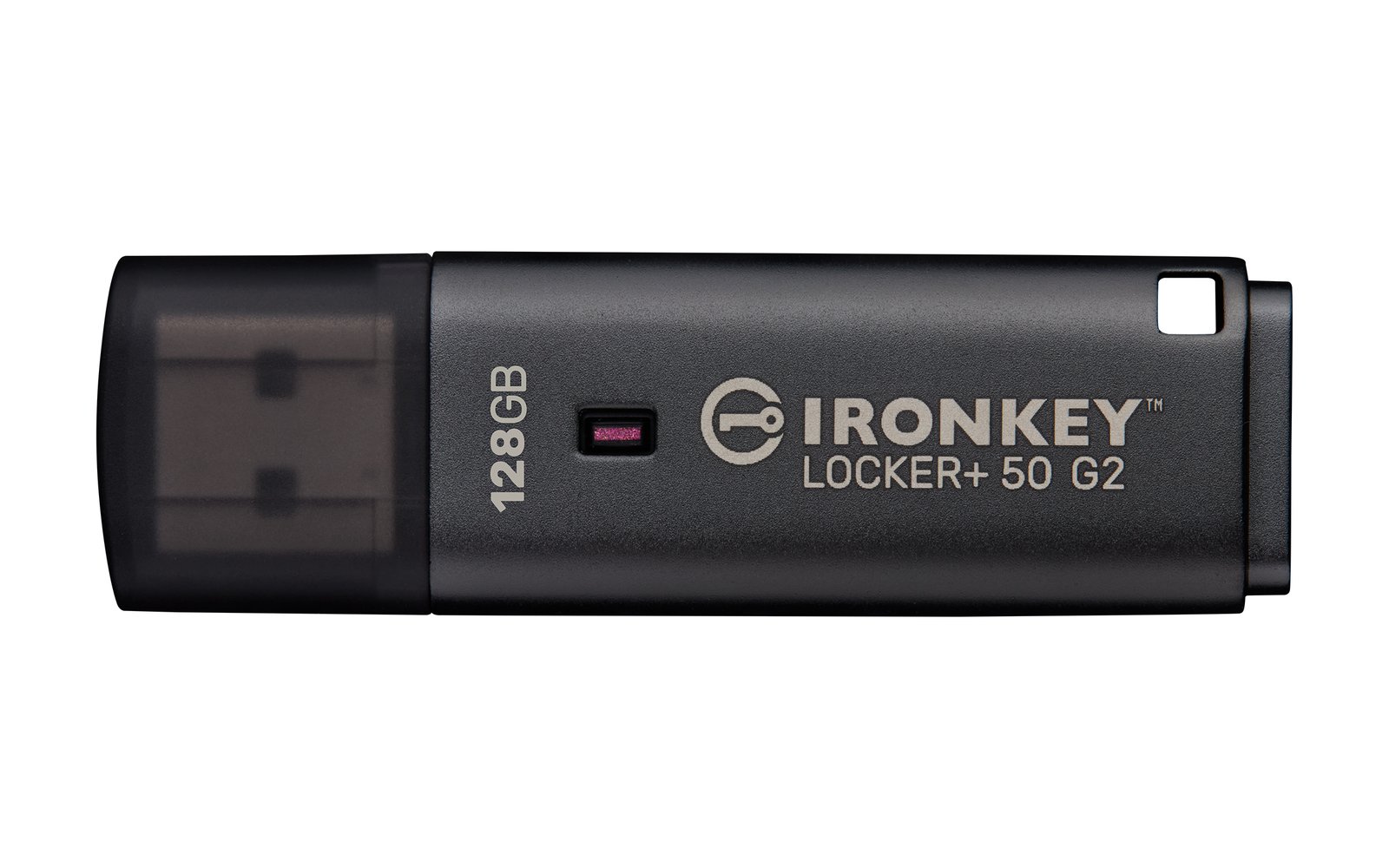 KINGSTON 128Go IronKey Locker Plus 50 G2 FIPS 197 AES-256