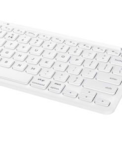 Alternative view of TRUST Pack clavier & souris sans fil LYRA Bluetooth - blanc (FR)