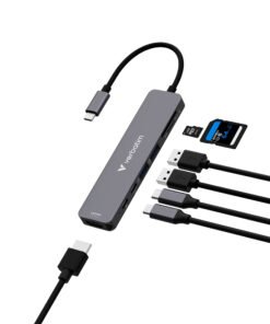 Alternative view of VERBATIM USB-C ESSENTIALS  MULTIPORT HUB 7 PORT WCF (P)