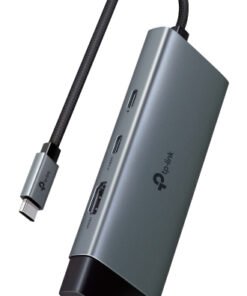 TP-LINK USB Type-C 6-Port Hub 1x USB-C Connector 1x HDMI 4K 60Hz Port 1x USB-C PD 100W Port 1x RJ45 1000Mbps Port