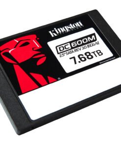 Alternative view of KINGSTON 7.68To DC600M 2.5p SATA3 mixed-use data center SSD for enterprise servers and NAS (VMWare Ready)
