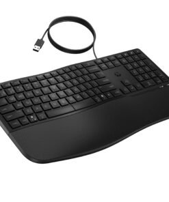 Alternative view of HP INC. HP 485 Comfort Wired Keyboard