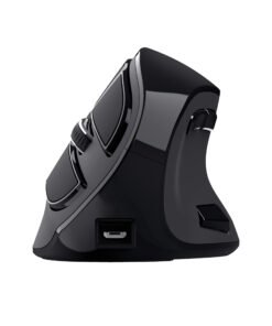 Alternative view of TRUST Souris sans fil ergonomique VOXX Rechargeable - Noire
