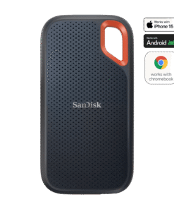SANDISK Extreme 8To Portable SSD up to 1050Mo/s Read and 1000Mo/s Write Speeds USB 3.2 Gen 2 2-meter drop protection and IP55