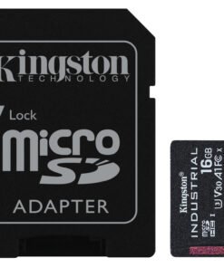 KINGSTON 16Go microSDHC Industrial C10 A1 pSLC Card + SD Adapter