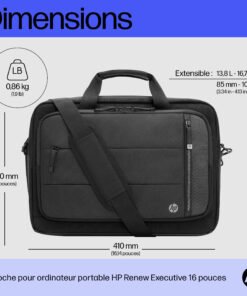 Alternative view of HP INC. HP Renew Executive 16p Laptop Bag