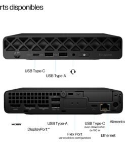 HP INC. HP Elite Mini 800 G1 Intel Core Ultra 5 225T 32Go 1To SSD UMA W11P 3/3/3 Smartbuy – Image 3