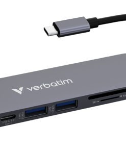 VERBATIM USB-C ESSENTIALS MULTIPORT HUB 7 PORT WCF (P)