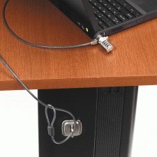 Alternative view of TARGUS DEFCON CL security cable lock grey