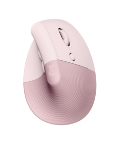Alternative view of LOGITECH Lift Vertical Ergonomic Mouse Vertical mouse ergonomic optical 6 buttons wireless Bluetooth 2.4 GHz Bolt USB