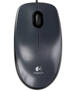 LOGITECH M90 Mouse right and left-handed optical wired USB