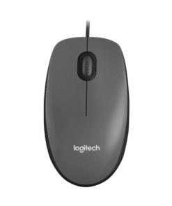 LOGITECH M100 Mouse full size right and left-handed optical 3 buttons wired USB