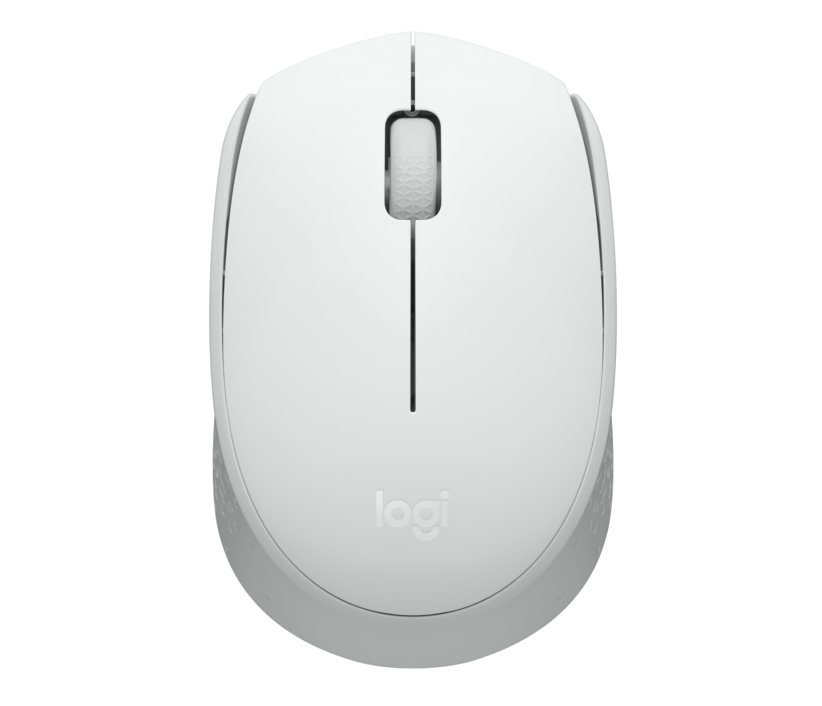 LOGITECH M171 Mouse right and left-handed optical 3 buttons wireless 2.4 GHz USB wireless receiver off-white