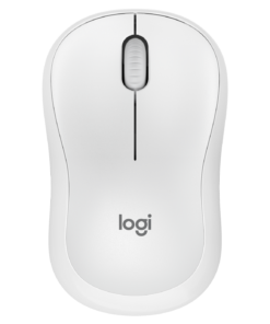Alternative view of LOGITECH M240 Silent Mouse right and left-handed optical 3 buttons wireless Bluetooth off-white