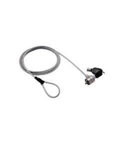 MCL-SAMAR MCL Antivol type câble à encoche système à clef pour PC portable - 1,80m