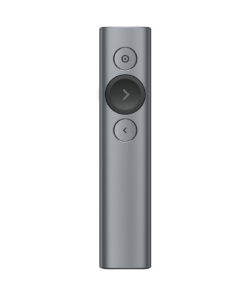 LOGITECH Spotlight Presentation remote control 3 buttons slate