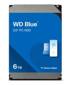 WESTERN DIGITAL WD Blue 6To SATA 3.5p 6 Gb/s PC HDD
