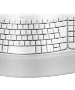 LOGITECH Wave Keys Wireless Ergonomic Keyboard - OFFWHITE (FR)
