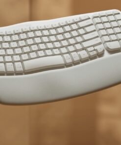 Alternative view of LOGITECH Wave Keys Wireless Ergonomic Keyboard - OFFWHITE (FR)