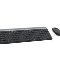 LOGITECH MK470 Slim Combo - ROSE - (FRA) - CENTRAL-419 – Image 2
